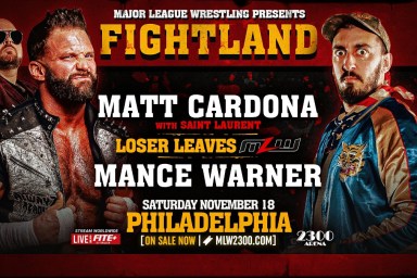 MLW Fightland Matt Cardona Mance Warner
