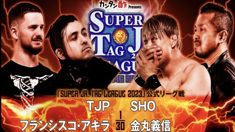 NJPW Super Junior Tag League TJP Francesco Akira