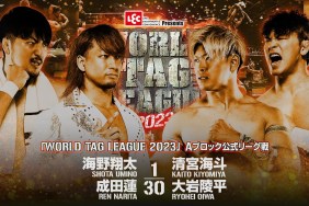 NJPW World Tag League Ren Narita Shota Umino