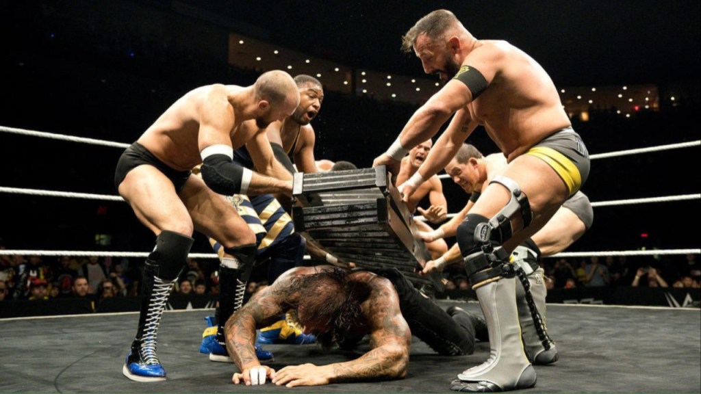 Fatal Four-way Ladder Match from NXT TakeOver: XXV