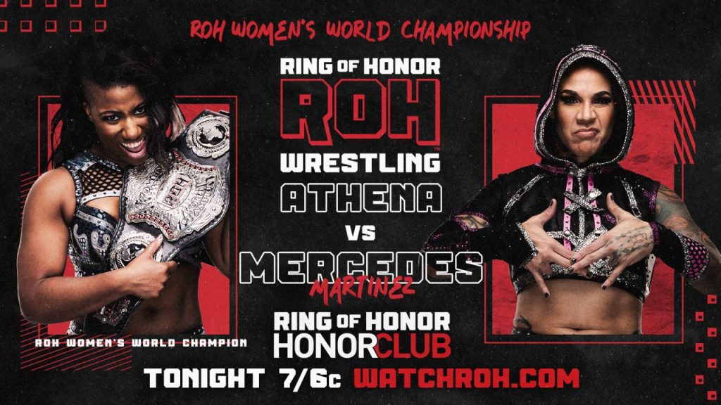 Ring of Honor Athena vs Mercedes Martinez