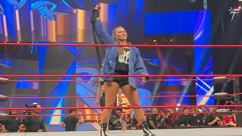 Ronda Rousey Makes ROH Debut At 11/17 ROH TV Taping