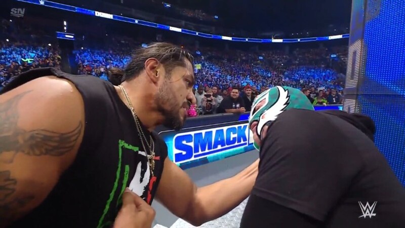 Santos Escobar Turns Heel, Attacks Rey Mysterio On 11/10 WWE SmackDown