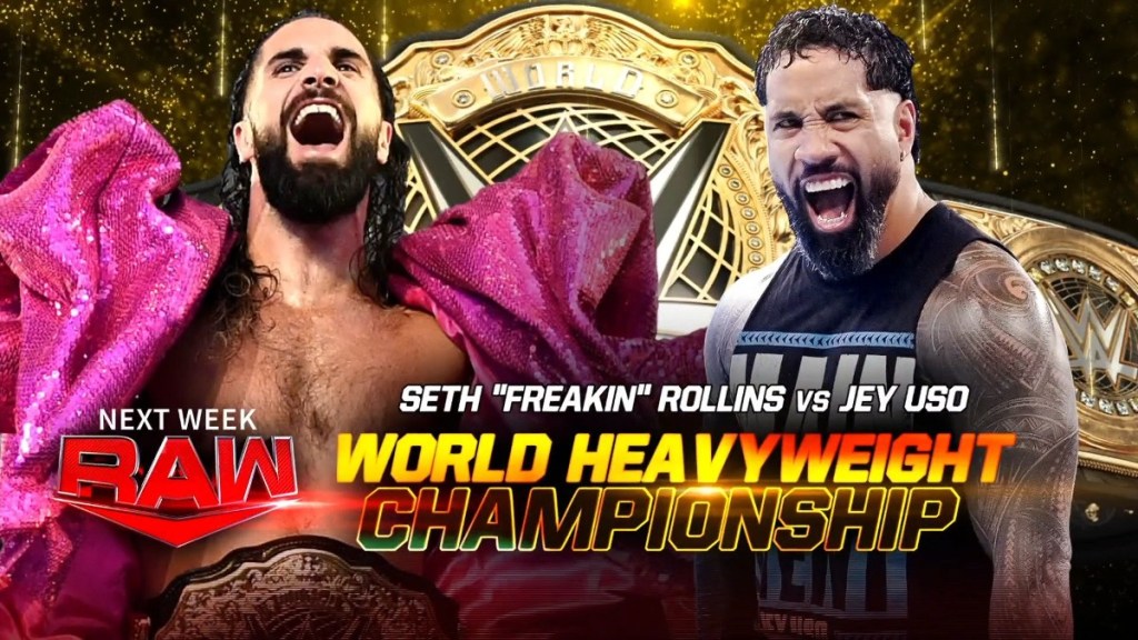 Seth Rollins Jey Uso WWE RAW