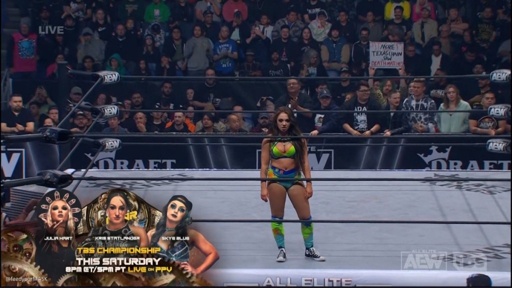 Skye Blue Qualifies For TBS Title Match At AEW Full Gear
