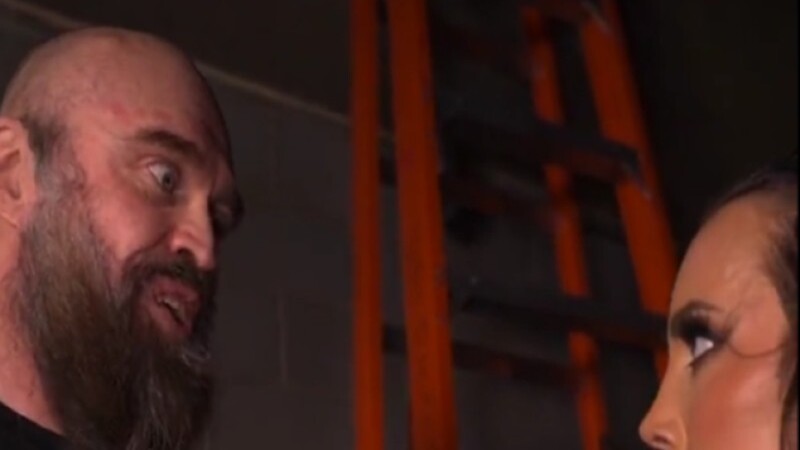 Chelsea Green Bumps Into Gene Snitsky Backstage At 11/6 WWE RAW
