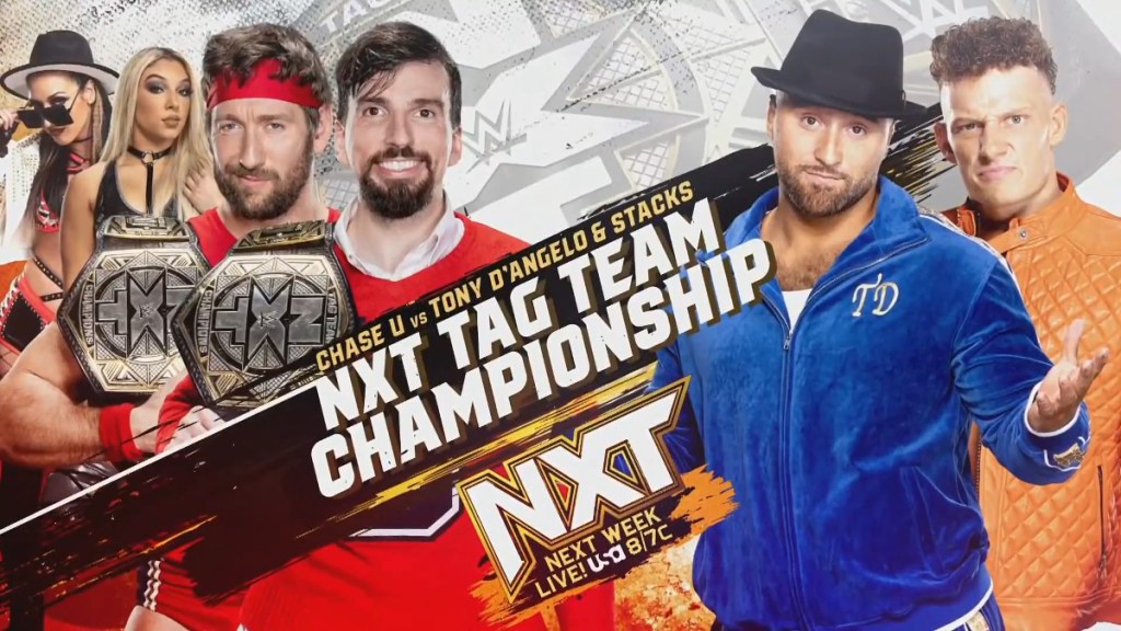 WWE NXT Chase U Tony D'Angelo WWE NXT
