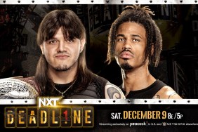 WWE NXT Deadline Dominik Mysterio Wes Lee
