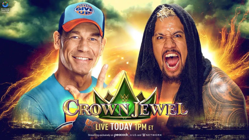 WWE Crown Jewel John Cena Solo Sikoa