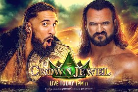 WWE Crown Jewel Seth Rollins Drew McIntyre