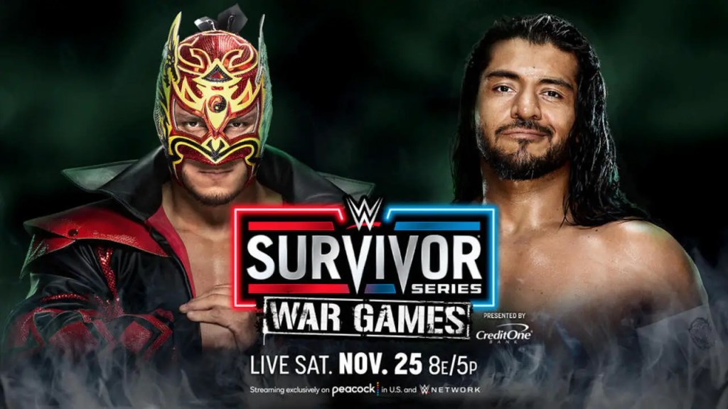 WWE Survivor Series Dragon Lee Santos Escobar