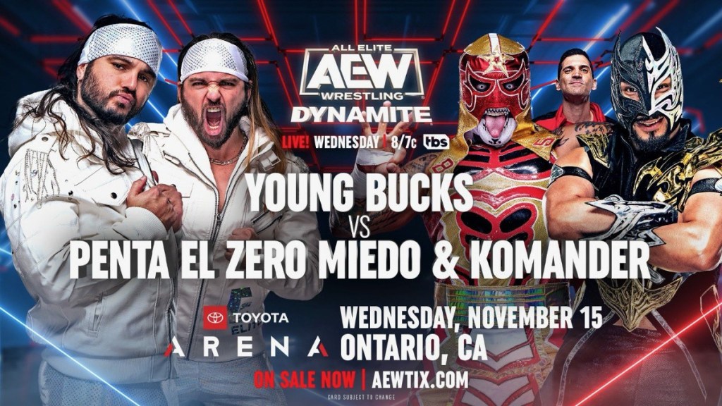 Young Bucks AEW Dynamite Penta El Zero Miedo Komander