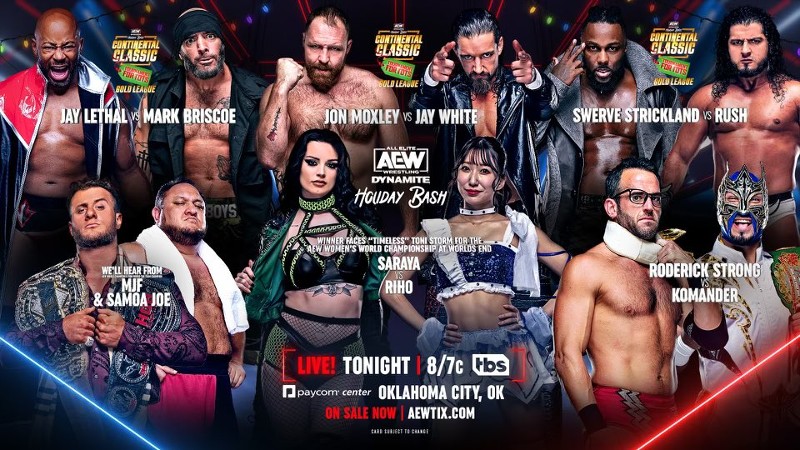 AEW Dynamite Results (12/20/23): Jon Moxley vs. Jay White, Saraya In Action, More