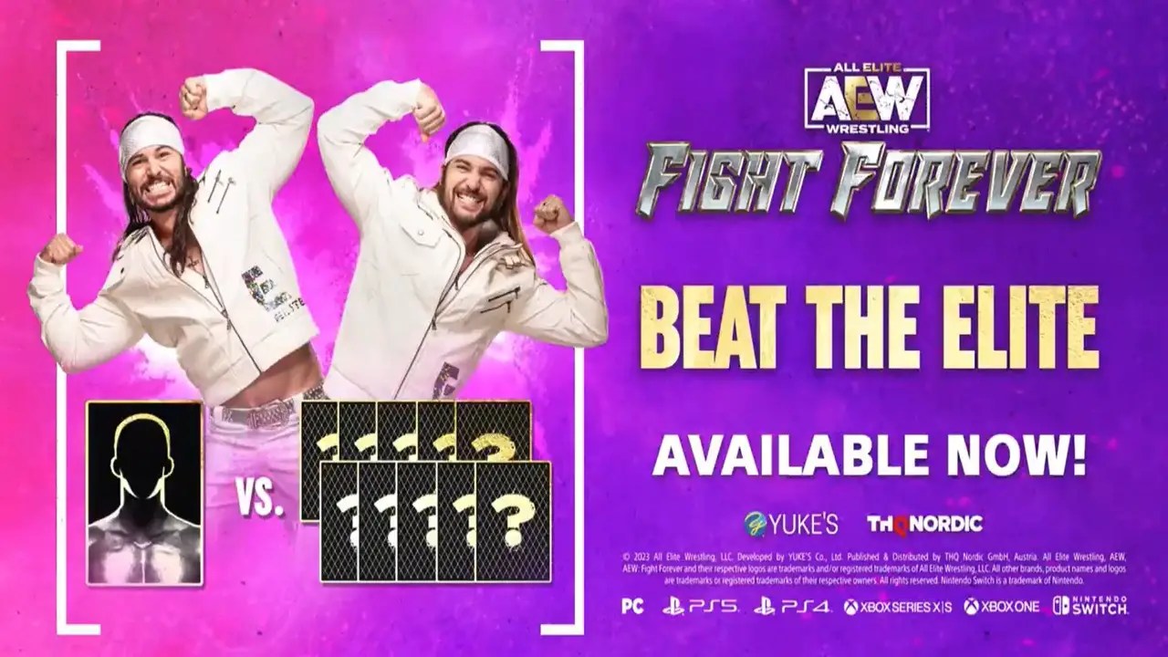 Beat The Elite Mode Added As DLC To AEW Fight Forever