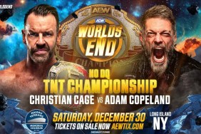 AEW Worlds End Christian Cage Adam Copeland
