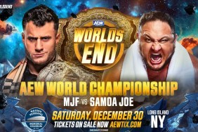 AEW Worlds End MJF Samoa Joe
