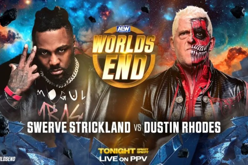 AEW Worlds End Swerve Strickland Dustin Rhodes