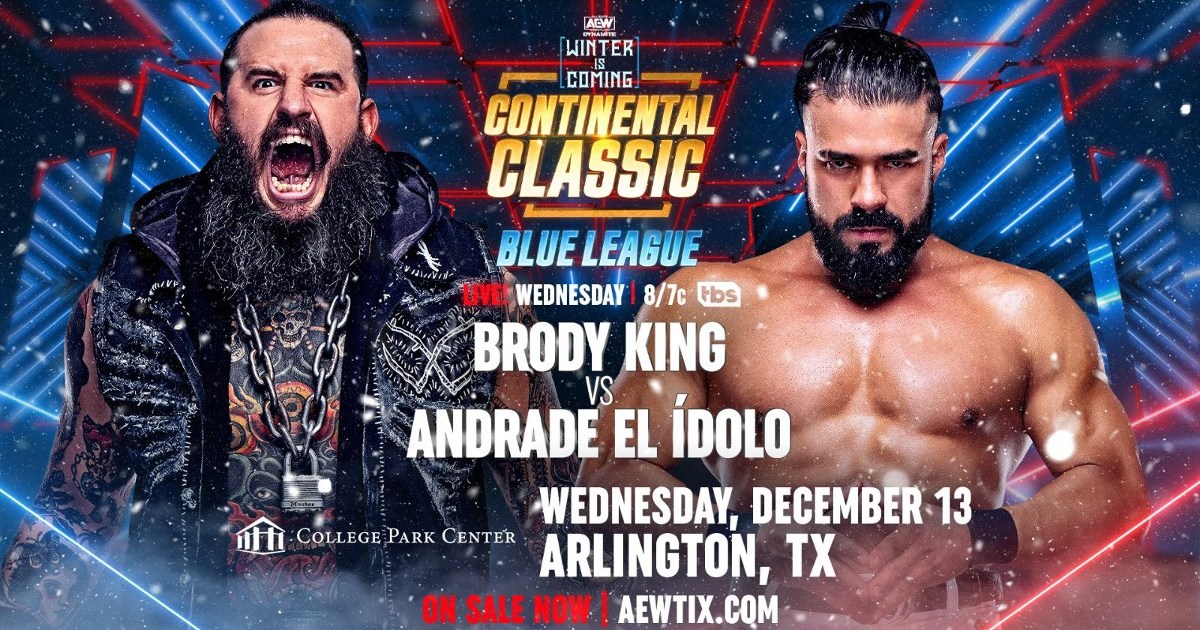 Andrade El Idolo vs. Brody King Set For 12/13 AEW Dynamite