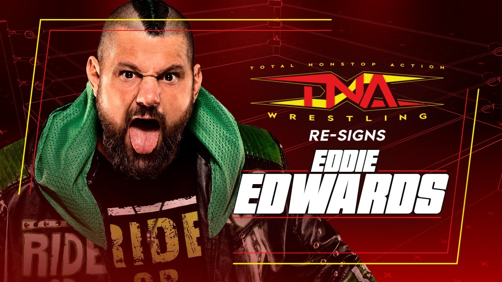 Eddie Edwards Re-Signs With TNA Wrestling