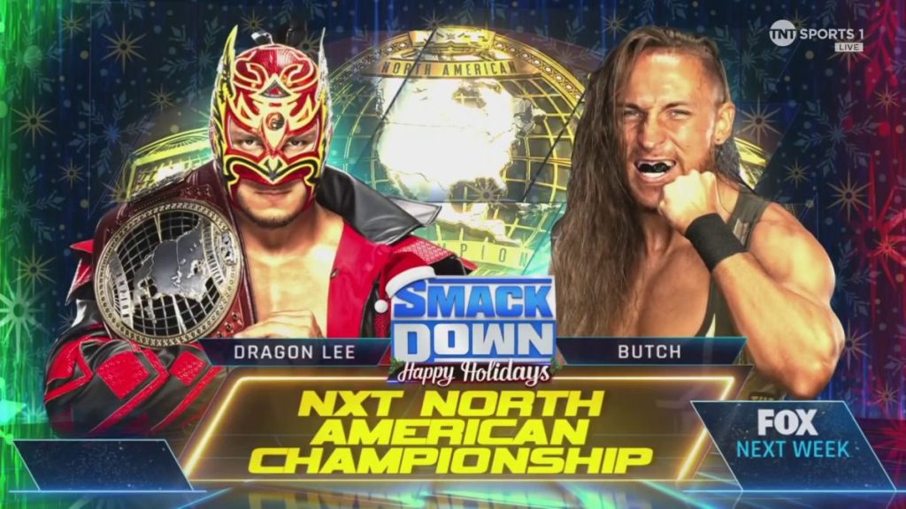Dragon Lee vs. Butch WWE SmackDown