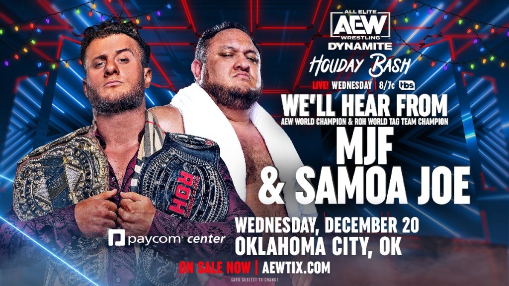 MJF And Samoa Joe Segment Set For 12/20 AEW Dynamite