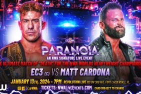 NWA Paranoia EC3 Matt Cardona