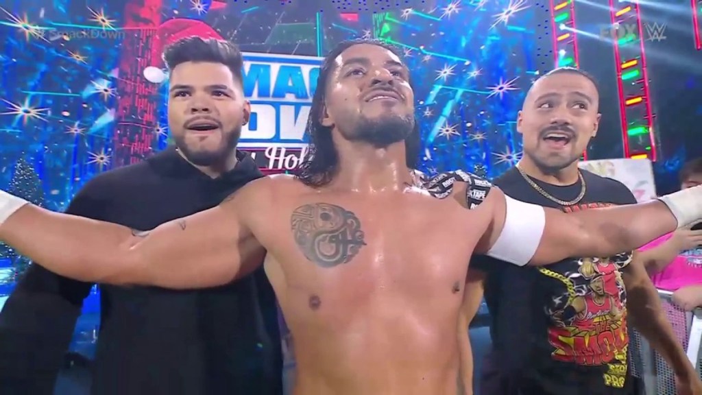 Angel Garza And Humberto Carrillo Align With Santos Escobar On WWE SmackDown