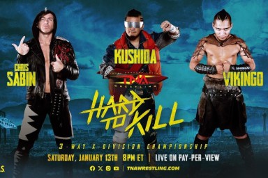 TNA Hard To Kill KUSHIDA Chris Sabin Vikingo