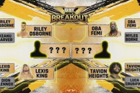 WWE NXT Men's Breakout Tournament Lexis King Tavion Heights