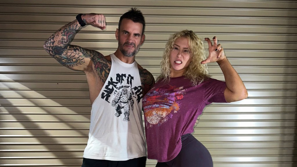 CM Punk Hangs Out With Nikkita Lyons
