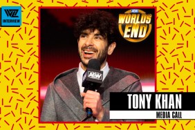 tony khan AEW Worlds End media call