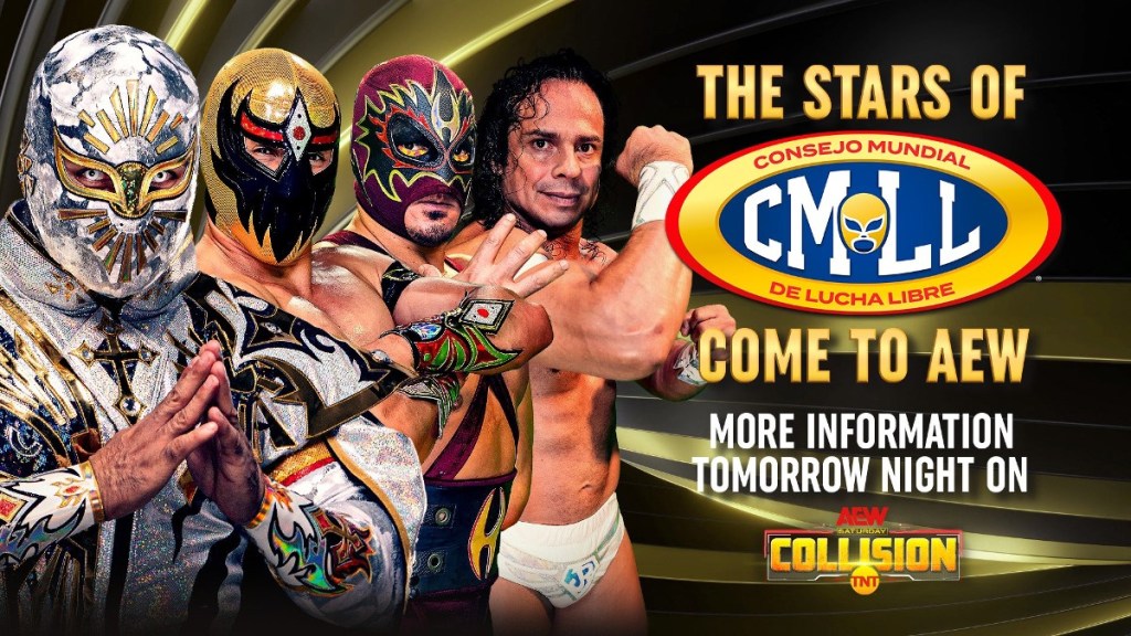 CMLL Stars Coming To AEW, More Information On 1/27 AEW Collision
