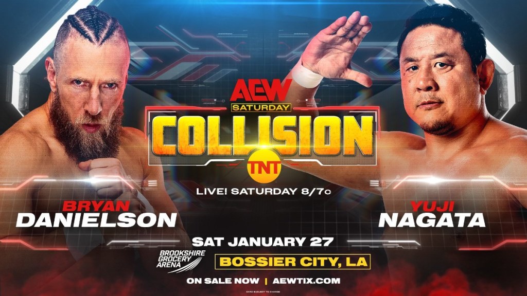 Bryan Danielson vs. Yuji Nagata, Serena Deeb’s Return Set For 1/27 AEW Collision