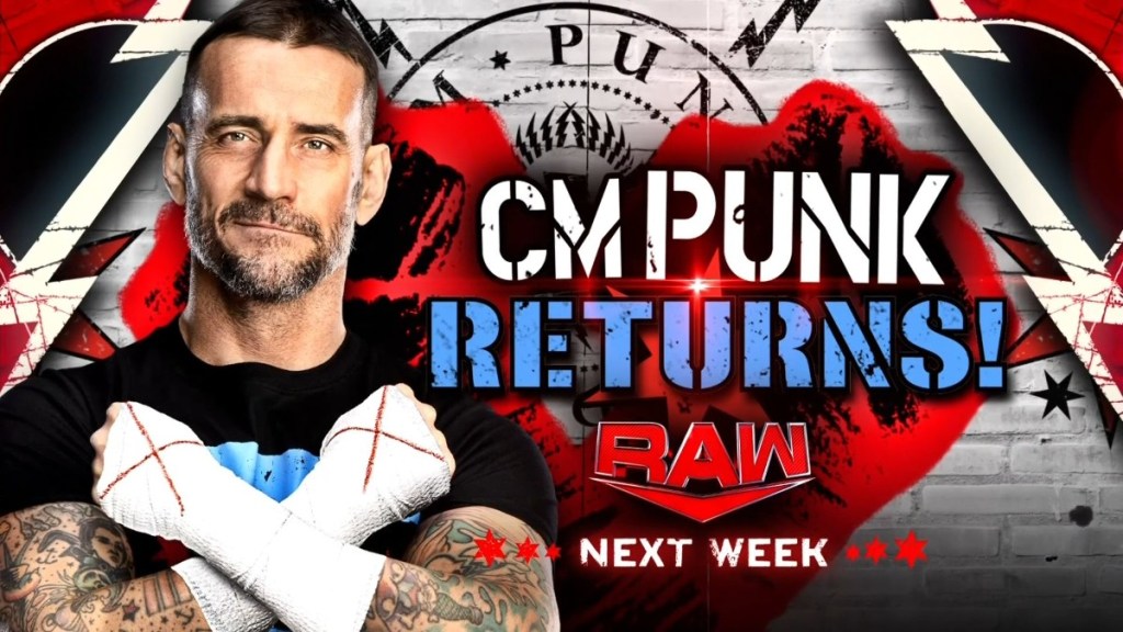CM Punk WWE RAW