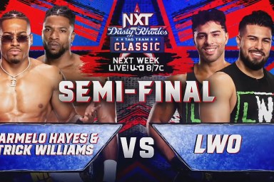 Carmelo Hayes Trick Williams LWO WWE NXT