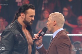 Cody Rhodes Drew McIntyre WWE RAW