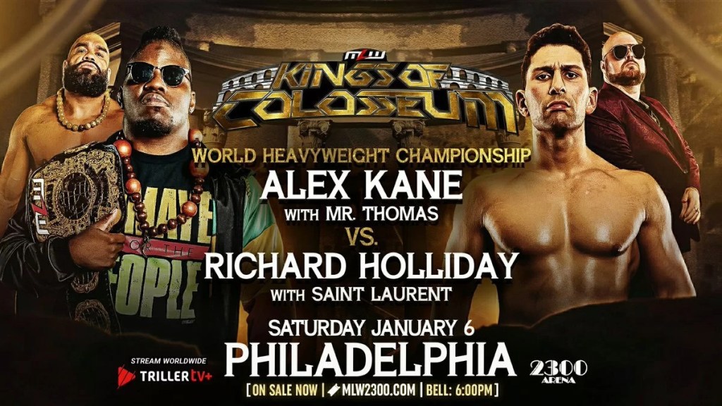MLW Kings Of Colosseum Results (1/6/23): Alex Kane vs. Richard Holliday