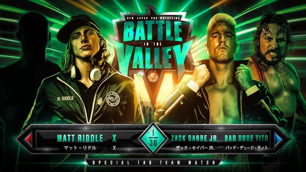 Matt Riddle Zack Sabre Jr NJPW Battle In The Valley
