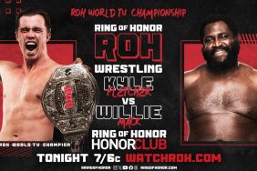Ring of Honor Kyle Fletcher Willie Mack