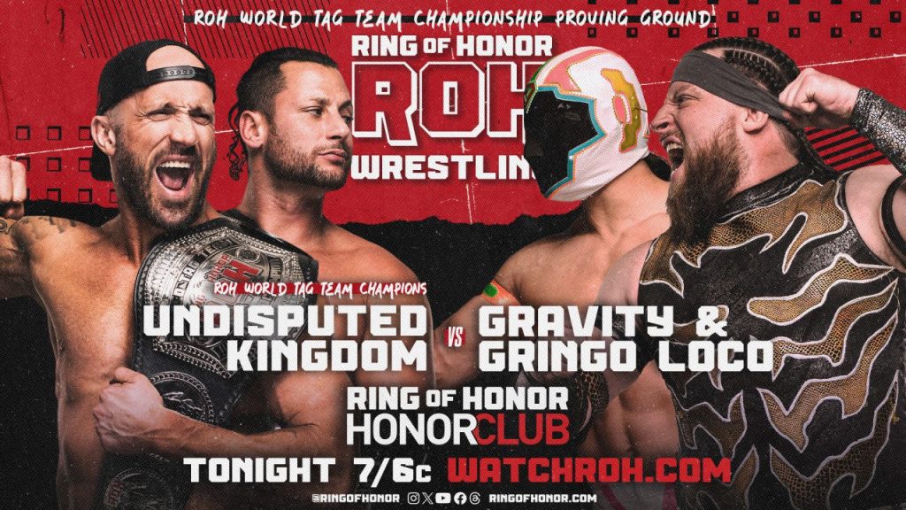 Ring Of Honor Results (1/25/24): The Undisputed Kingdom In Action