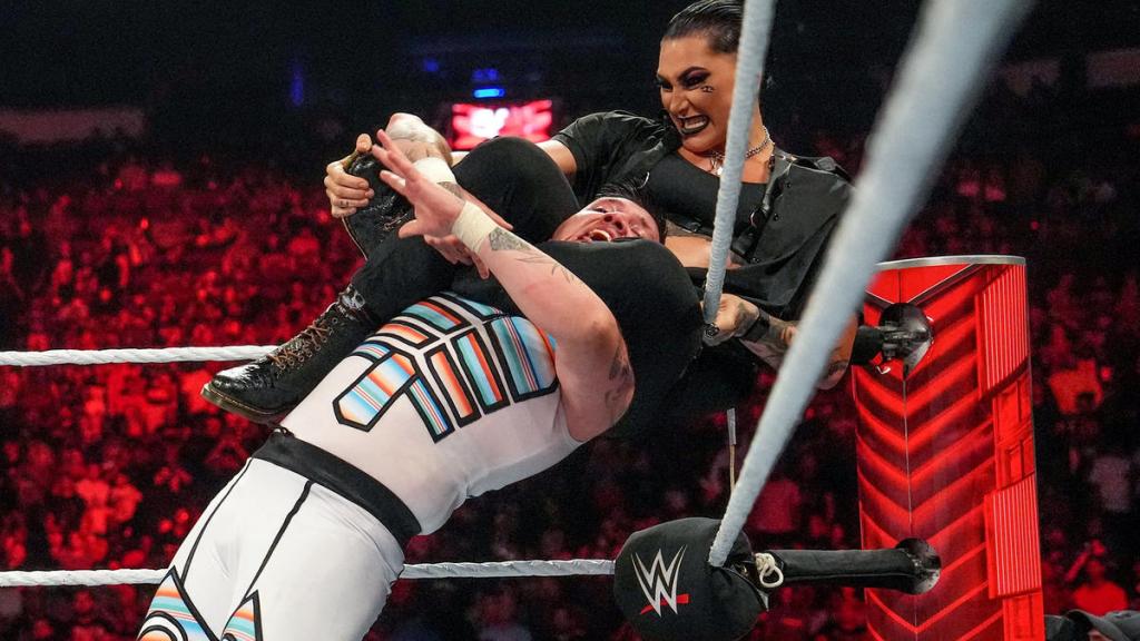 Rhea Ripley Dominik Mysterio WWE