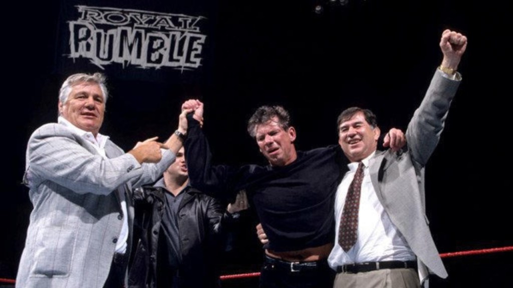 Vince McMahon at Royal Rumble 1999