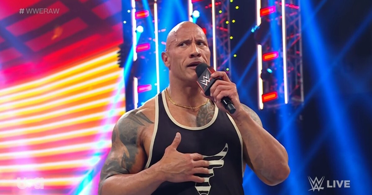 The Rock Teases Match With Roman Reigns On WWE RAW