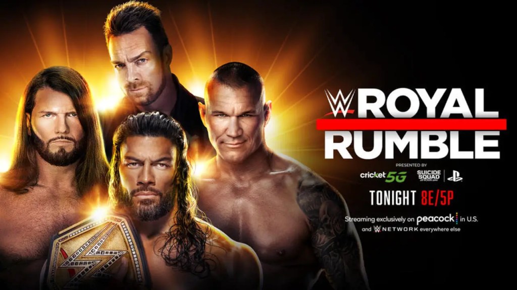 WWE Royal Rumble Roman Reigns AJ Styles Randy Orton LA Knight