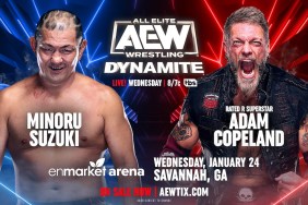 Adam Copeland vs. Minoru Suzuki Announced, Updated AEW Dynamite Card For 1/24