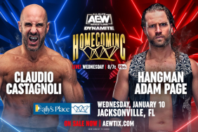 Hangman Page vs. Claudio Castagnoli Announced, Updated AEW Dynamite Card For 1/10