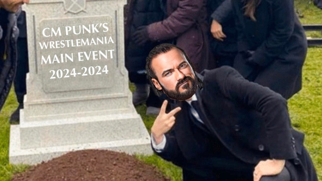 drew mcintyre arrow meme