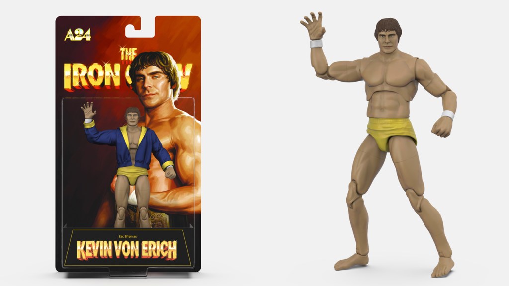 A24 Producing Zac Efron (As Kevin Von Erich) Action Figure
