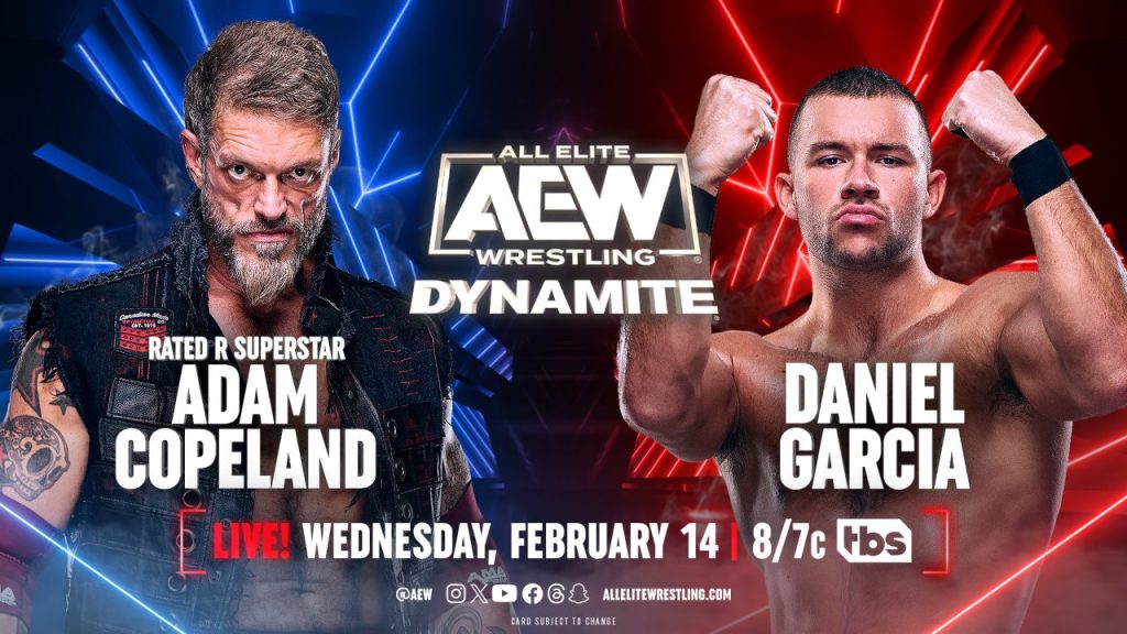 AEW Dynamite Adam Copeland Daniel Garcia