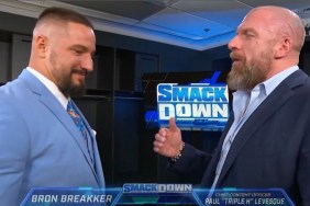 Bron Breakker Triple H WWE SmackDown